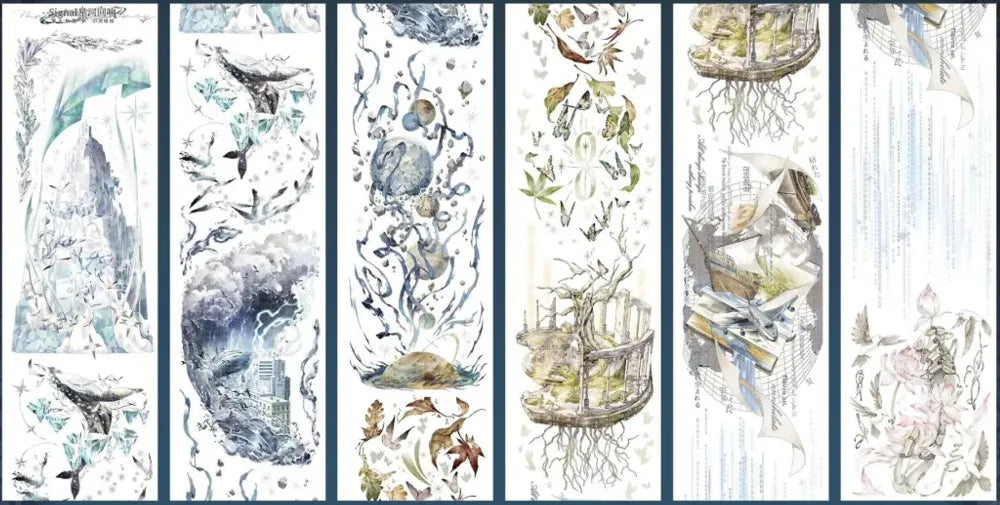 5164-NINTH FAIRWAY Studio-6.5x100cm Shell Luster PET Tape