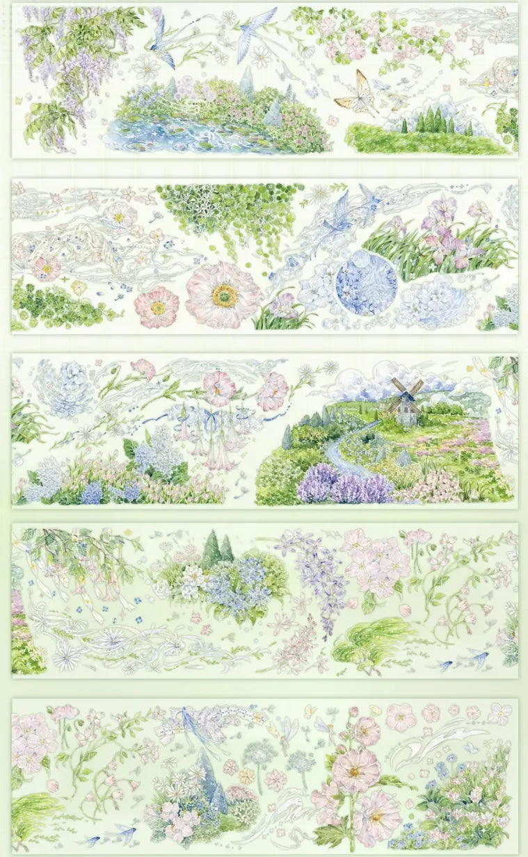 5172-Shimmer Devotion Studio-7x100cm Shell Luster PET Tape