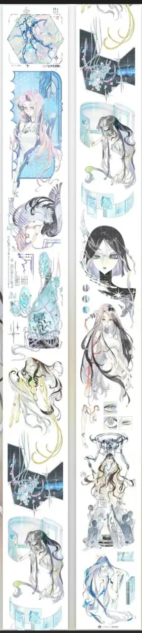 5186-StudioVI Studio-6x100cm Shell Luster PET Tape