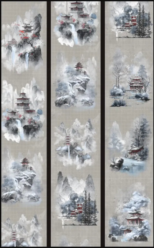 5196-FUGUI LEE Studio-8x85cm Shell Luster PET Tape