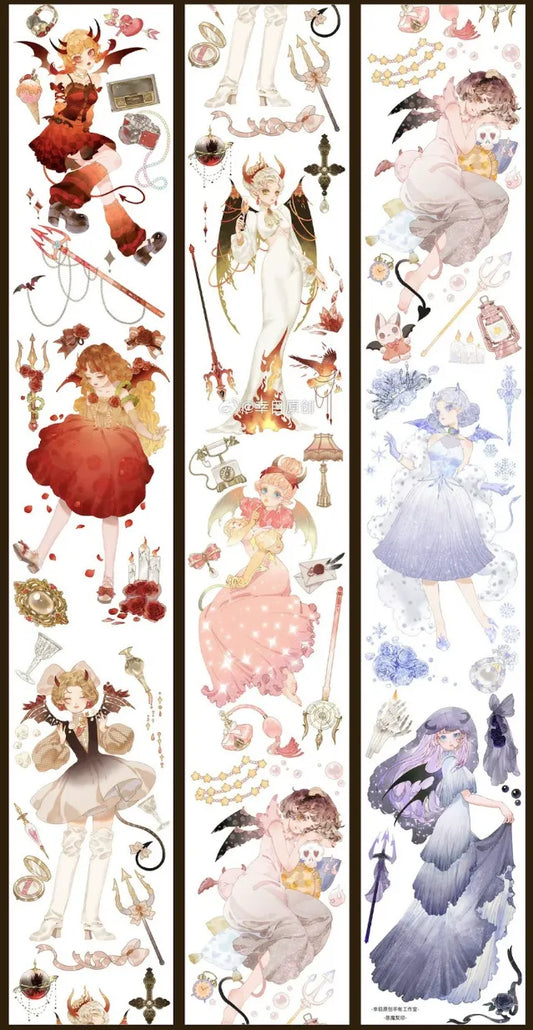 5203-XING MU Studio-6x100cm Shell Luster PET Tape