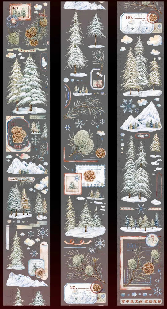 5206-MIST WITH STAR Studio-5.5x100cm Shell Luster PET Tape