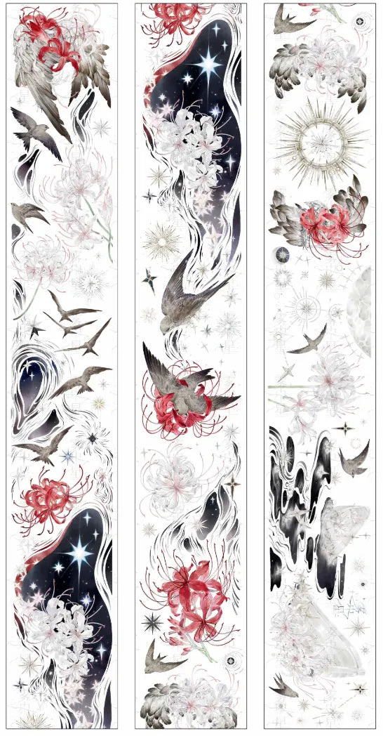 5212-MIST WITH SYAR Studio-6x100cm Shell Luster PET Tape