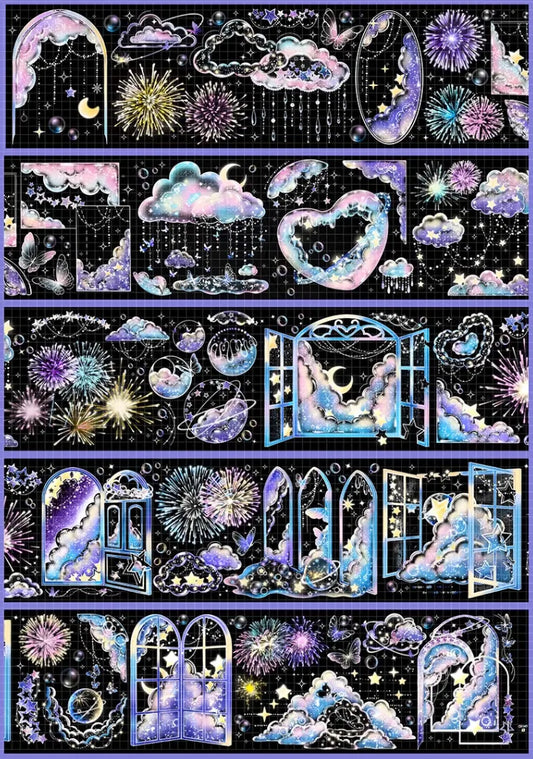 5265-OKMT Studio-5.5x100cm Shell Luster PET Tape