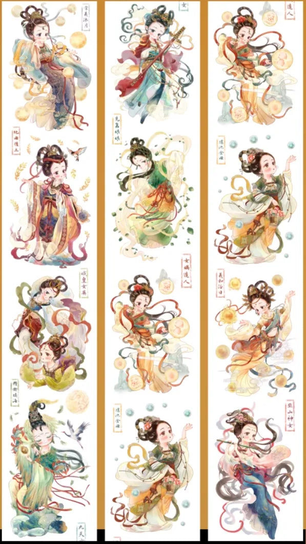 5298-ZHIXINGCHEN Studio-6.5x100cm Shell Luster PET Tape