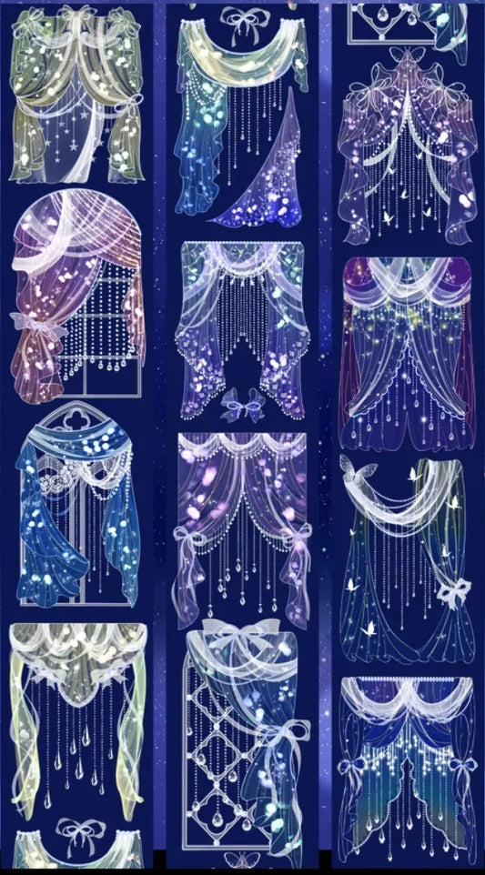 5299-ZHIXINGCHEN Studio-6x100cm Shell Luster PET Tape