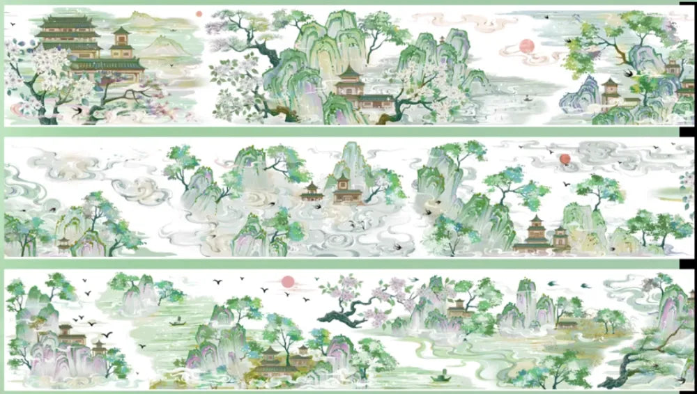 5301-ZHIXINGCHEN Studio-6x100cm Shell Luster PET Tape