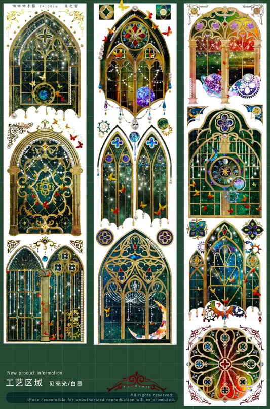 5307-YOYOYO Studio-7x100cm Shell Luster PET Tape