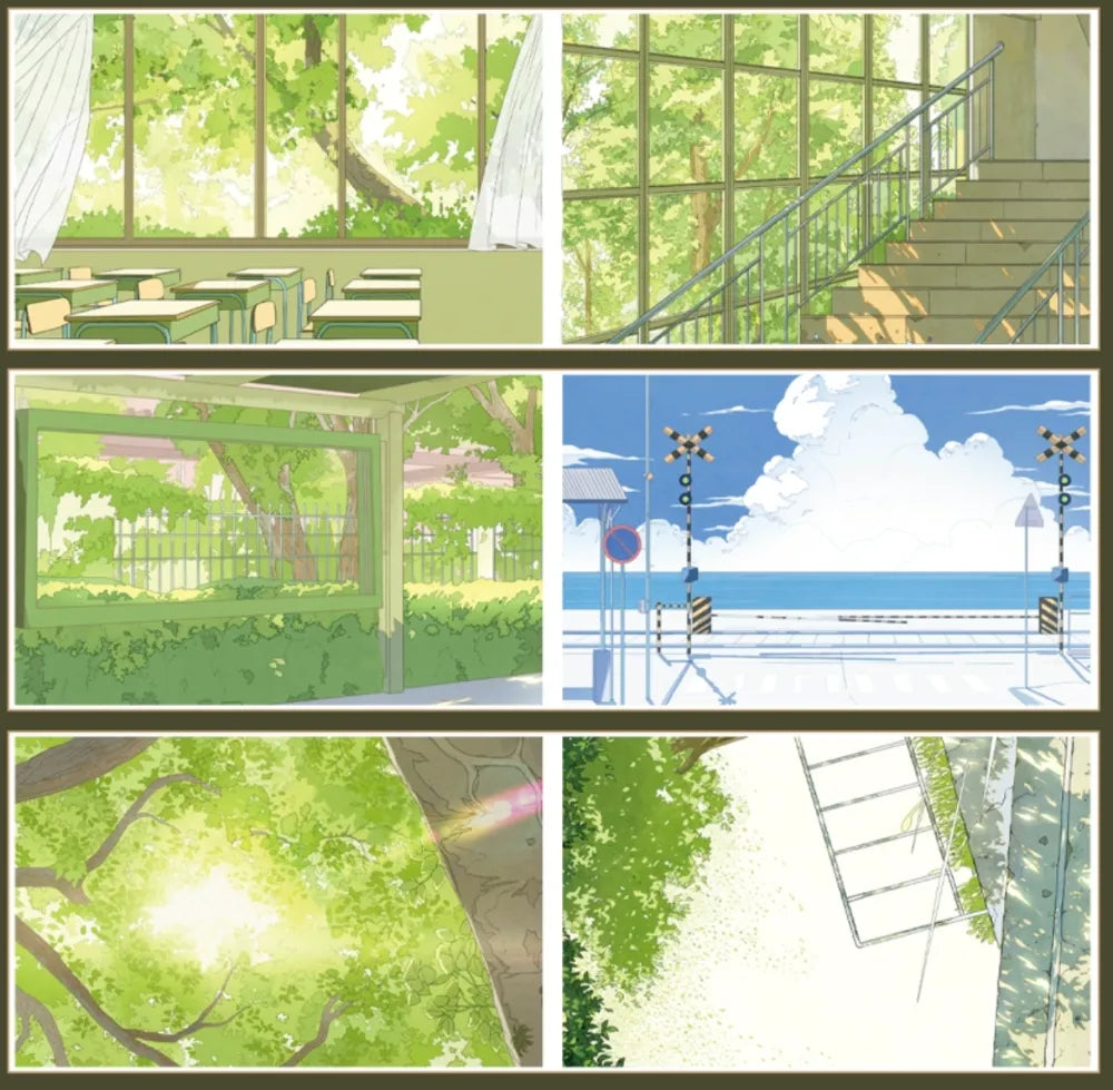 5318-XIAOYINYUYE Studio-10.3x100cm Washi PET Tape