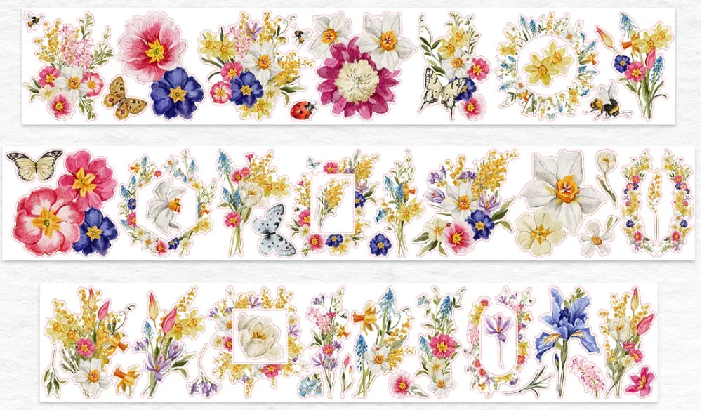 5327-WT Stuido-6x100cm Pre Cut Gloss PET Tape