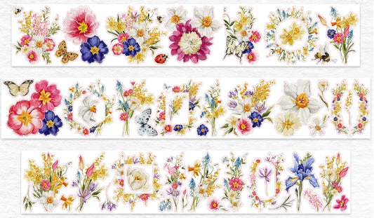 5327-WT Stuido-6x100cm Pre Cut Gloss PET Tape