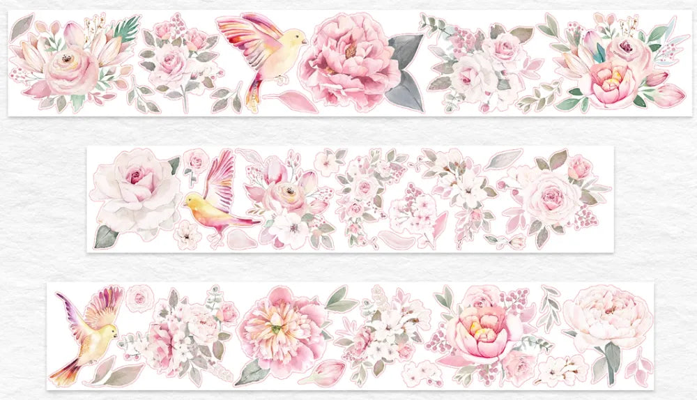 5328-WT Stuido-6x100cm Pre Cut Gloss PET Tape