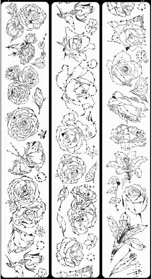 5343-CelloM Studio-6x100cm Silver Shell Luster PET Tape