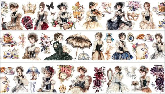 5347-6.5x100cm Frosted PET Tape