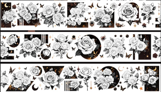 5361-5.5x100cm Gold Foil Stamping PET Tape