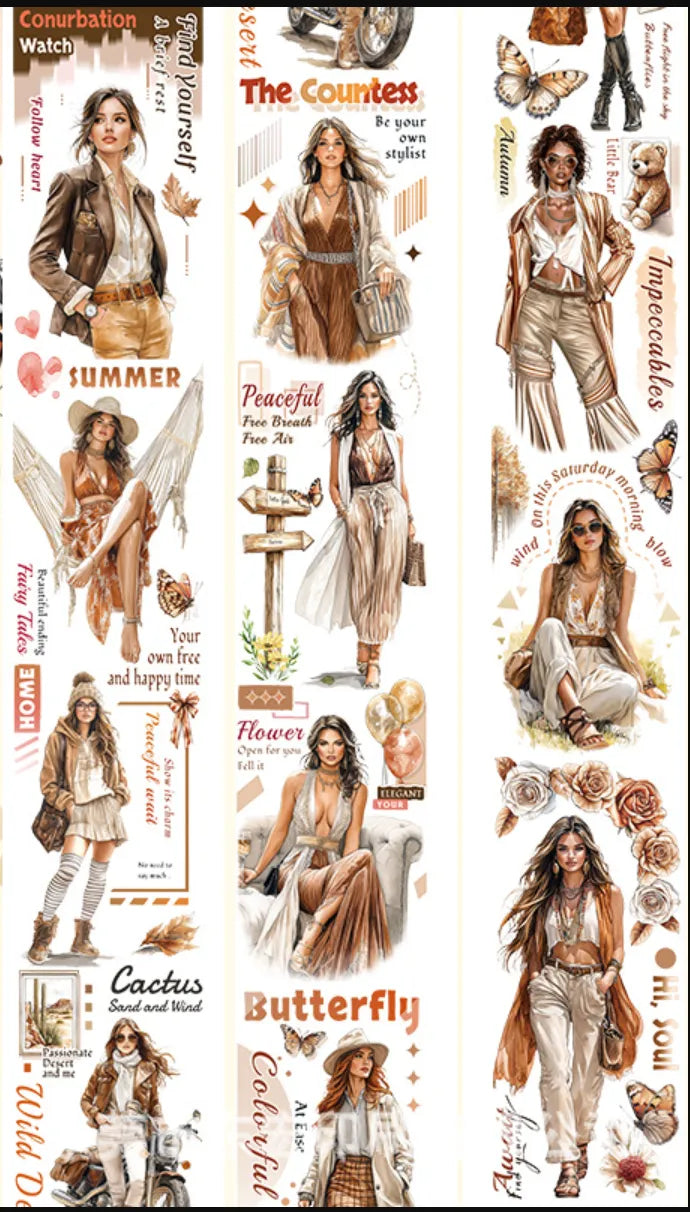 5365-5.5x100cm Frosted PET Tape