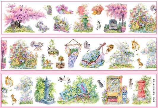 5371-MAOZAI Studio-8x100cm Shell Luster PET Tape