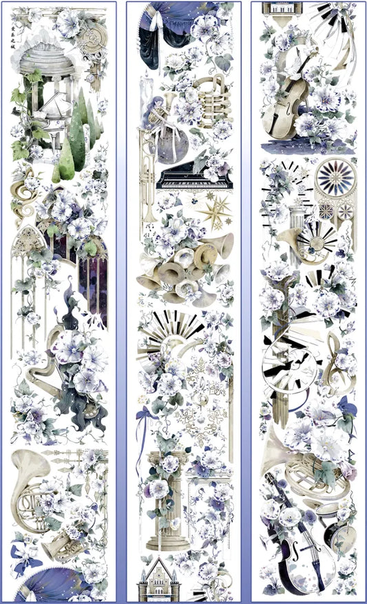 5372-MAOZAI Studio-6x100cm Shell Luster PET Tape