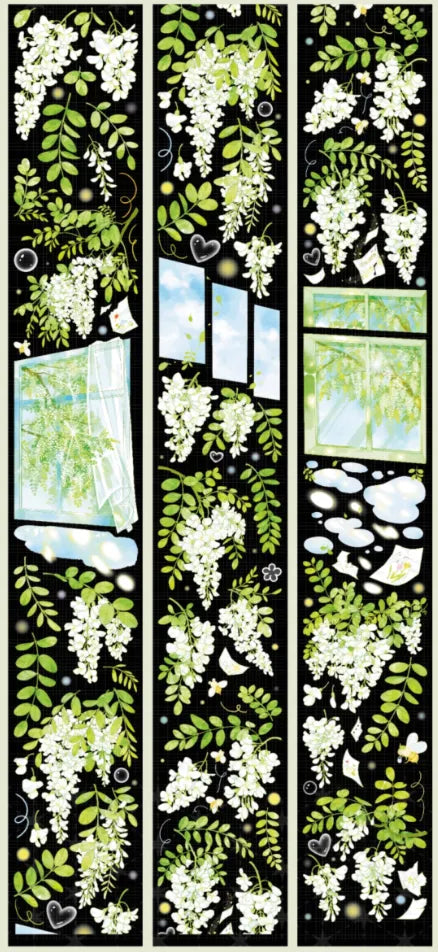 5384-ZHAOXI Studio-6x100cm Shell Luster PET Tape