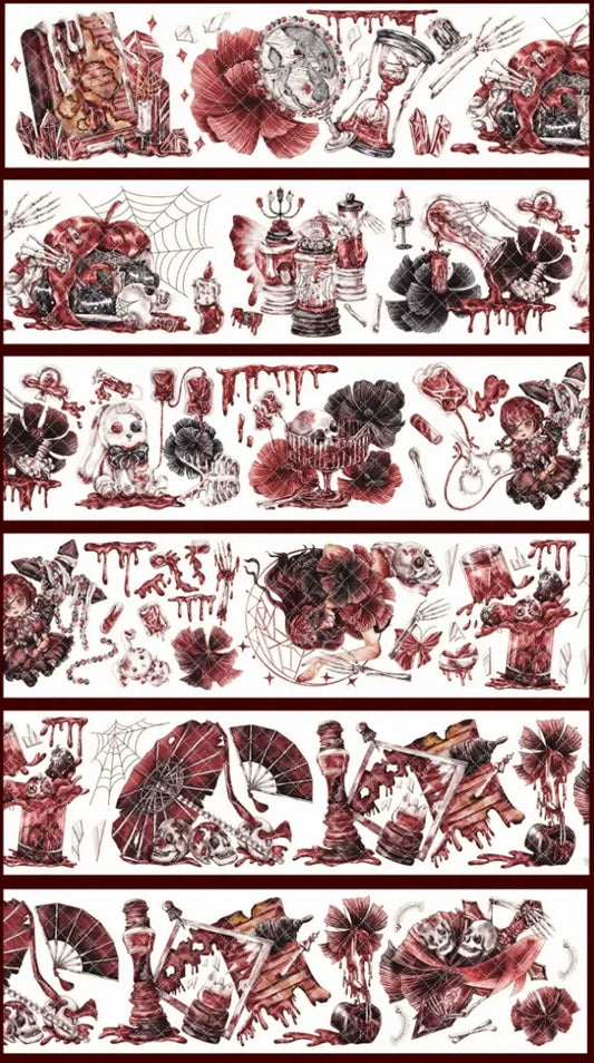 5398-WU TONG Studio-6x100cm Shell Luster PET Tape