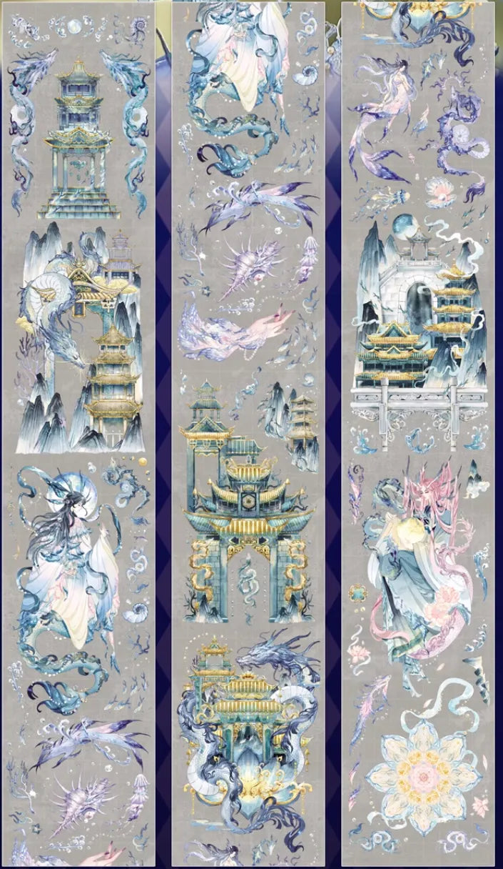 5405-FUGUI LEE Studio-7x100cm Shell Luster PET Tape