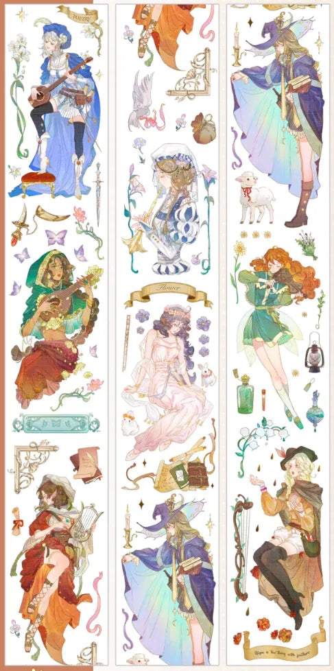 5442-Shine Studio-6x100cm Shell Luster PET Tape