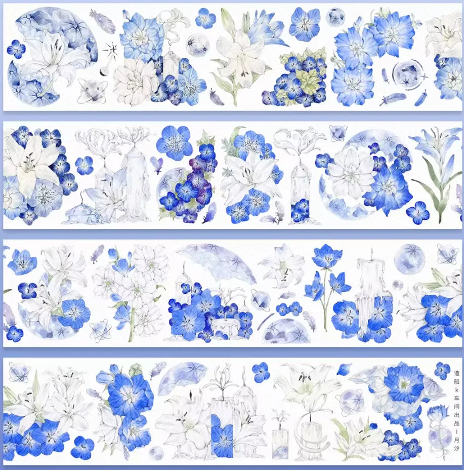 5449-K Work Shop Studio-6x100cm Precut Shell Luster PET Tape