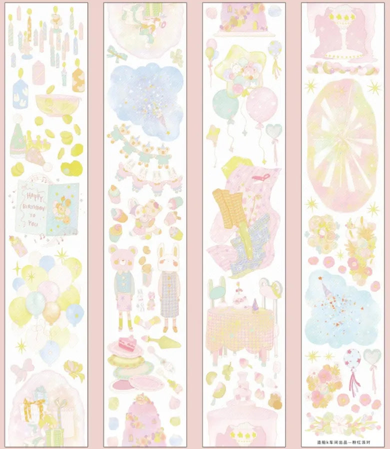 5450-K Work Shop Studio-6x125cm Shell Luster PET Tape