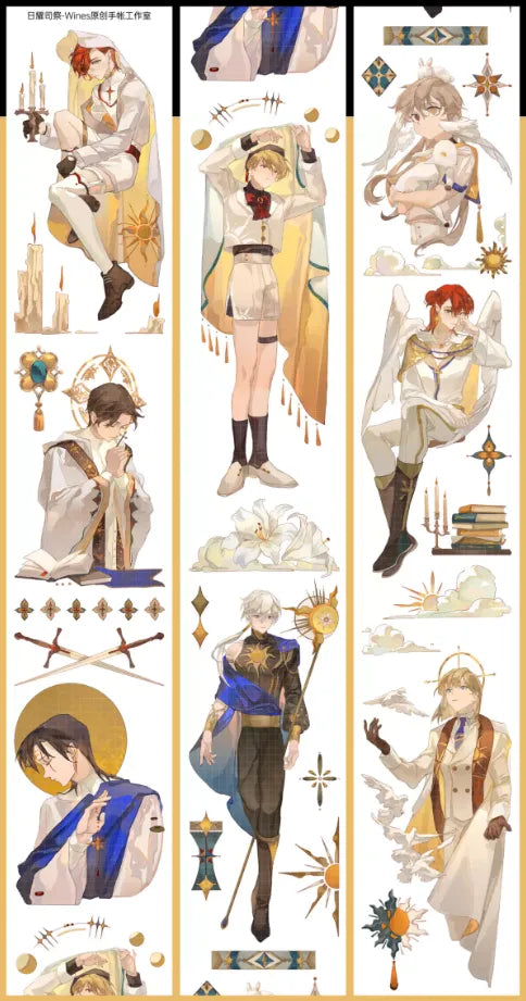 5452-Wines Studio-6x100cm Shell Luster PET Tape