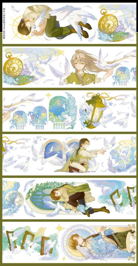 5453-Wines Studio-6x100cm Shell Luster PET Tape