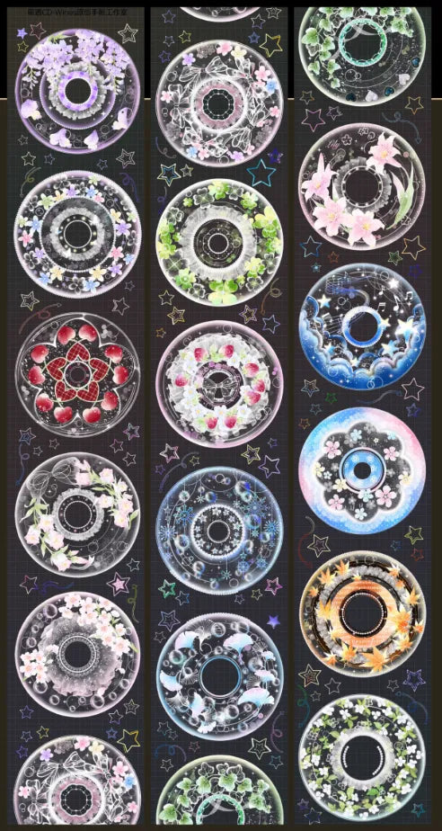 5457-Wines Studio-6x100cm Shell Luster PET Tape