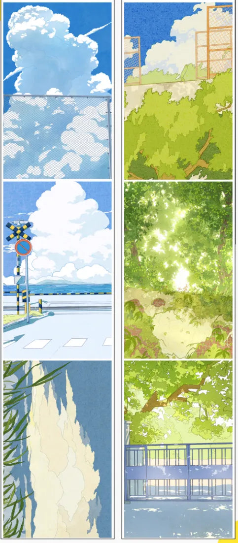 5461-XIAOYINYUYE Studio-10.3x100cm Washi PET Tape