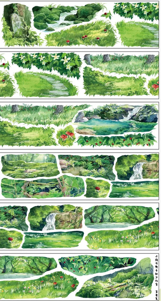 5469-XIAOYINYUYE Studio-7x100cm Shell Luster PET Tape