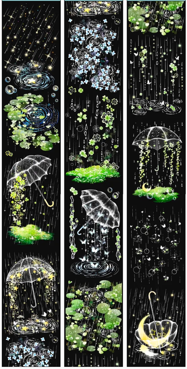 5471-XIAOYINYUYE Studio-6x100cm Shell Luster PET Tape