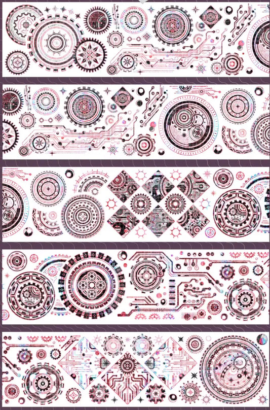 5495-Sleepless Champion Studio-8x100cm Shell Luster PET Tape