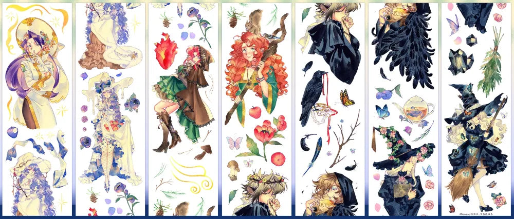 5545-MIAOPAJI Stuido-6.5x125cm Shell Luster PET Tape