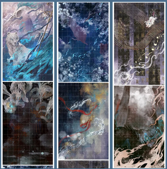 5548-SAMA Studio-9x83cm Iridescent PET Tape