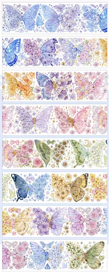 5558-GUAGN NIAN Studio-6x142cm Shell Luster PET Tape