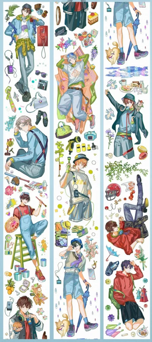 5564-PURE BOYFRIEND Studio-5x100cm Shell Luster PET Tape