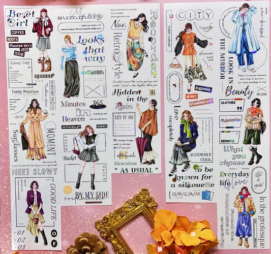 5573-MUJIE Studio-6x125cm Precut Shell Luster PET Tape