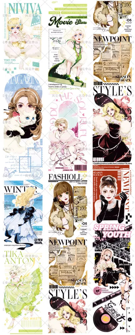 5590-Fairytale Fairyland Studio-6x125cm Shell Luster PET Tape