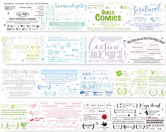 5593-Fairytale Fairyland Studio-5.5x125cm Shell Luster PET Tape