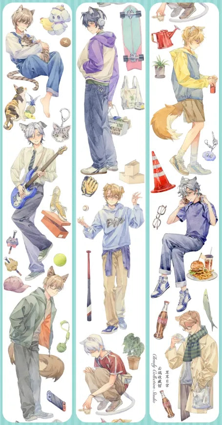 5604-CLOUD COLLECTION MUSEUM Studio-6x100cm Shell Luster PET Tape