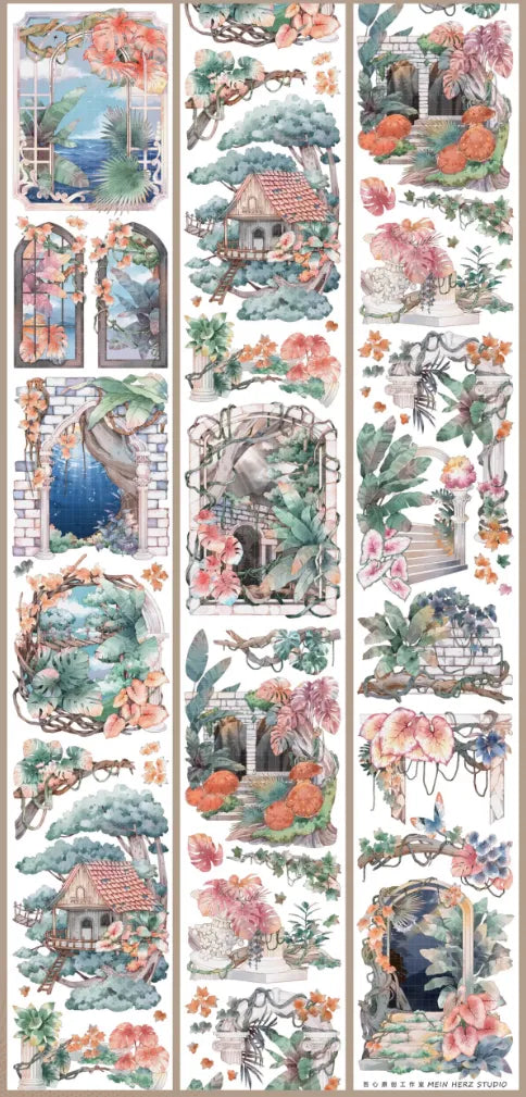 5627-MEIN HERZ Studio-7x100cm Shell Luster PET Tape