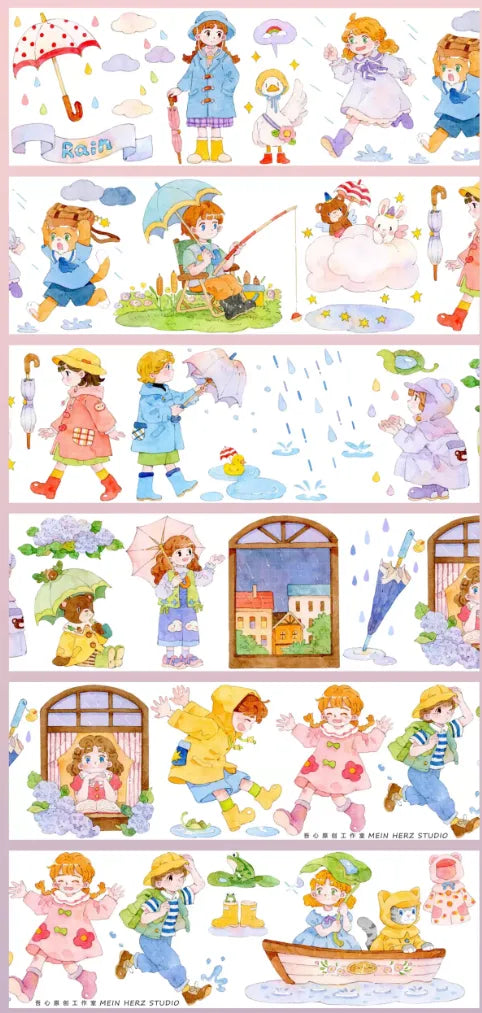 5629-MEIN HERZ Studio-7x100cm Shell Luster PET Tape