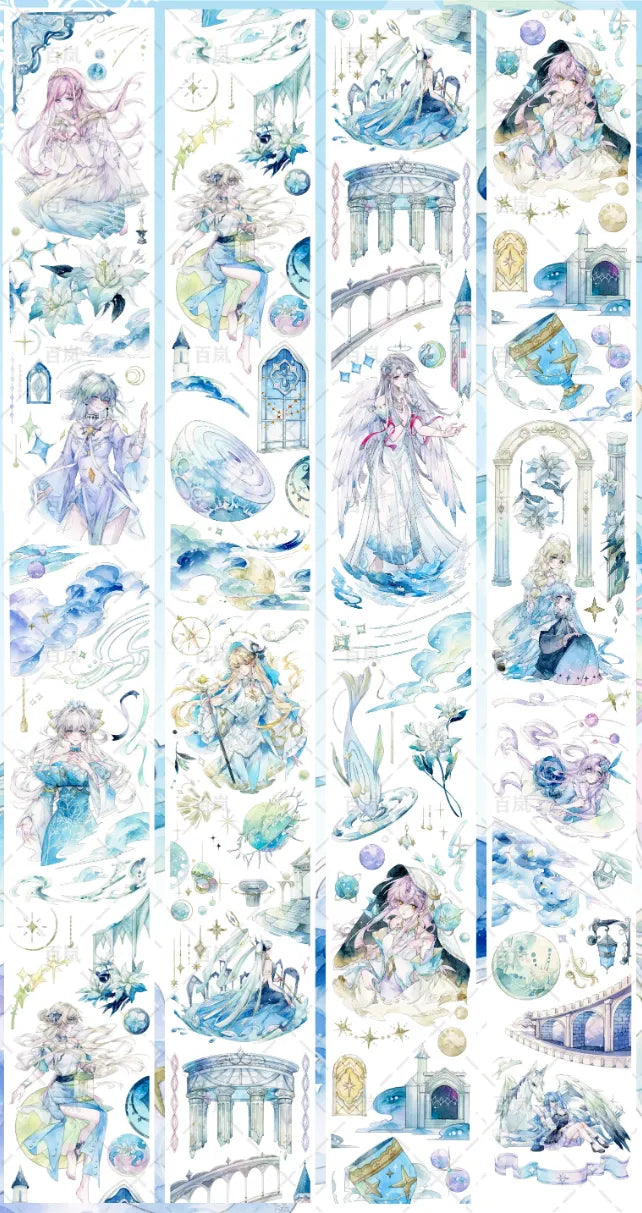 5642-BAILAN Studio-6x150cm Shell Luster PET Tape