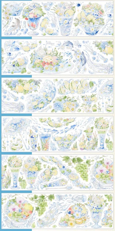 5653-Shine Studio-6.5x100cm Shell Luster PET Tape