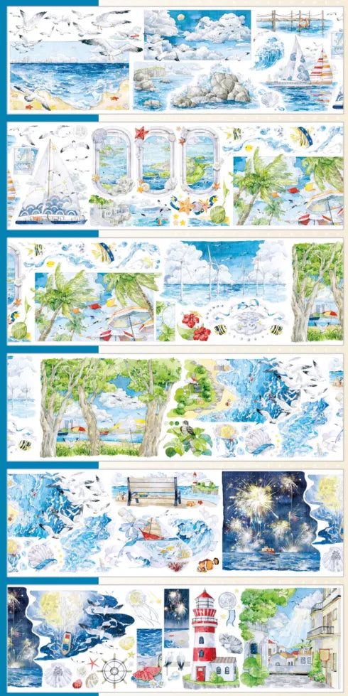 5654-Shine Studio-7x100cm Shell Luster PET Tape