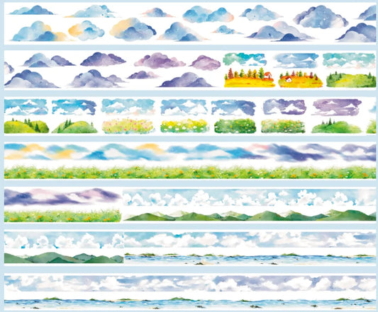 5660-7.5x500cm Pre Cut Gloss PET Tape