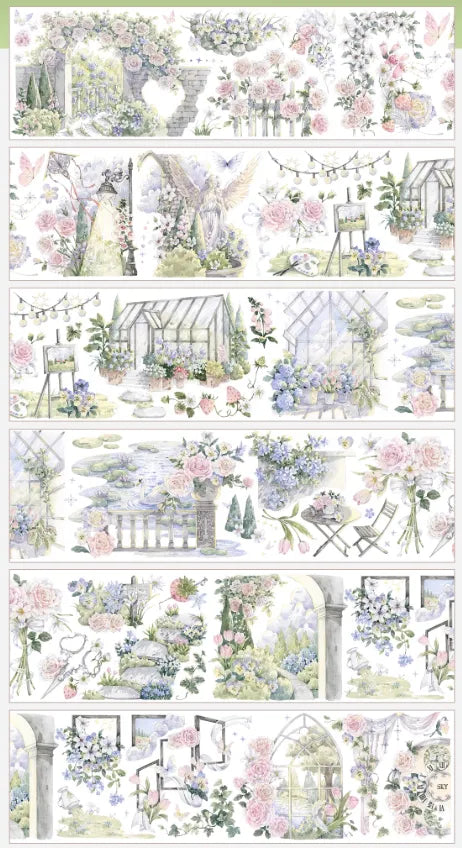 5666-The Little Prince Studio-6.5x100cm Shell Luster PET Tape